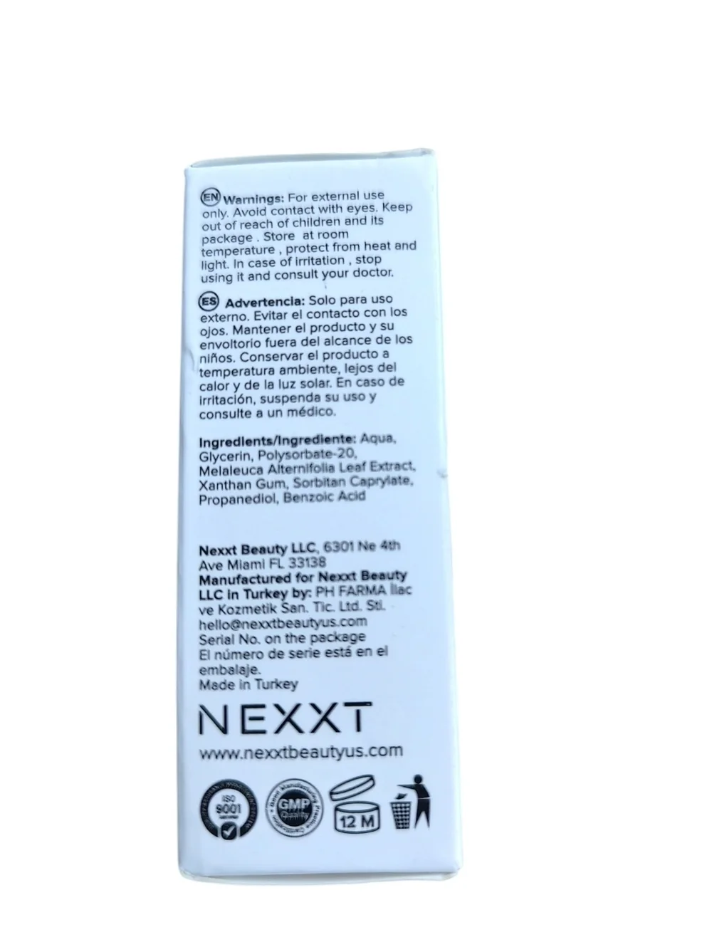 Nexxt purifying tea